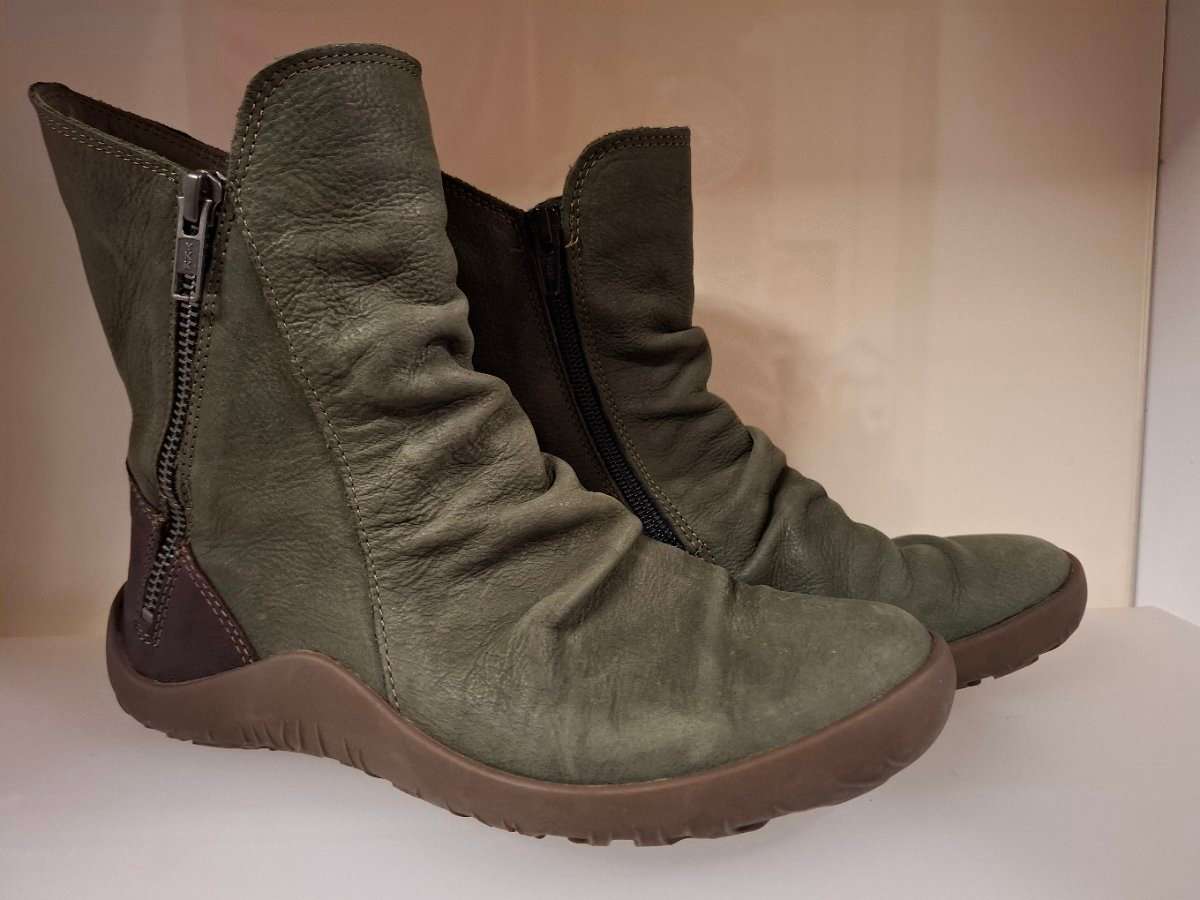 LEDER STIEFELETTEN VON THINK! GR. 36.5
