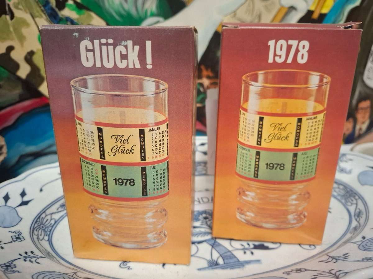 GLAS GLÜCK ERFOLG GESUNDHEIT 1978