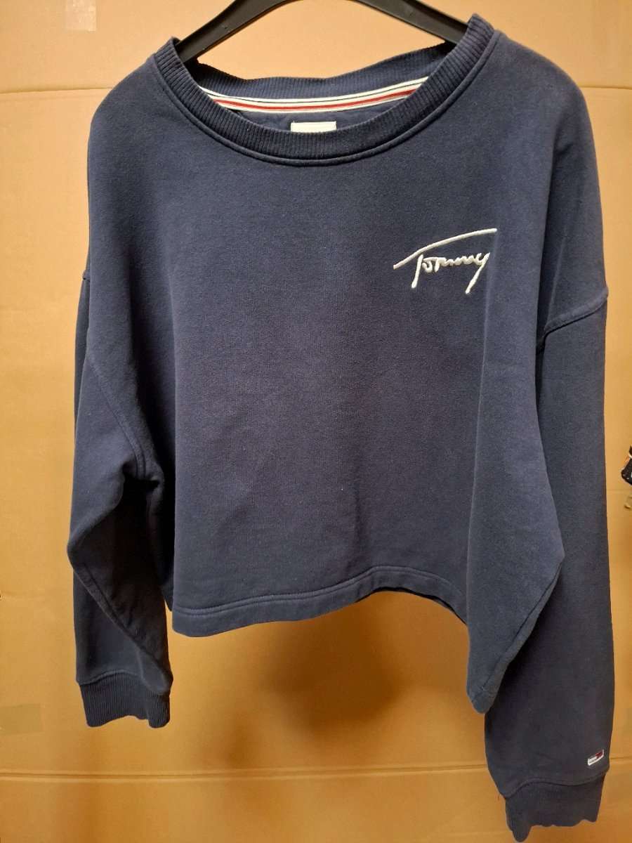 Cropped Sweater von Tommy Gr. M
