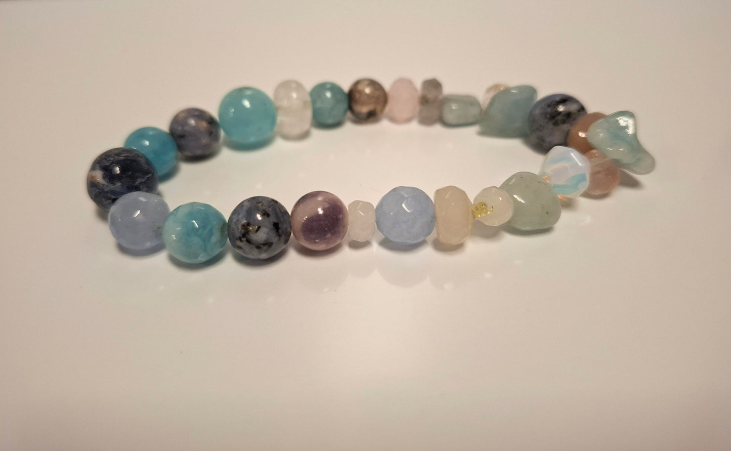 HALBEDELSTEIN ARMBAND