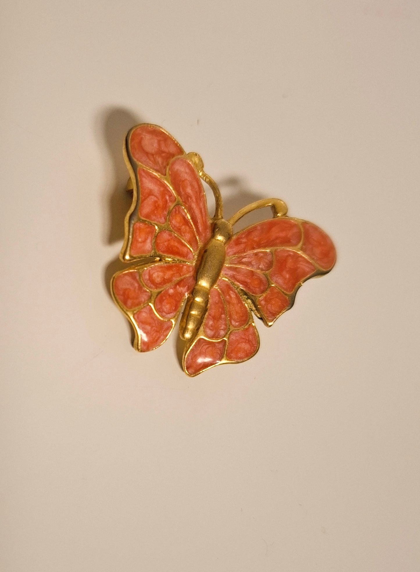 Vintage Schmetterlingsbrosche