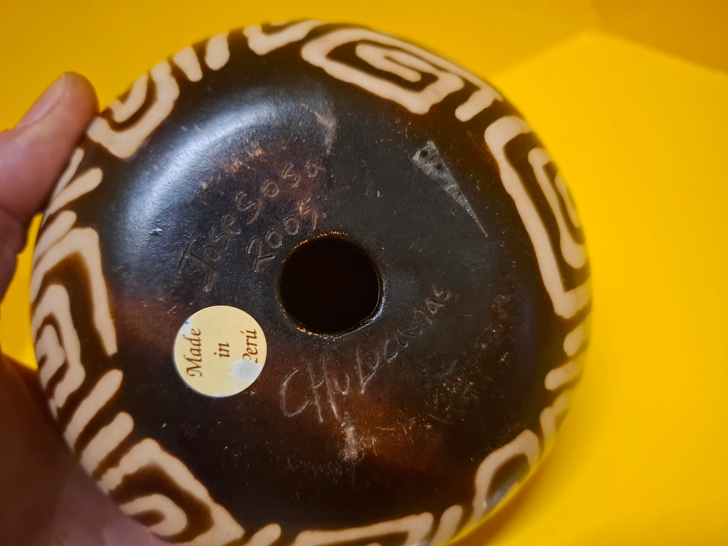 Kerzenhalter aus Peru