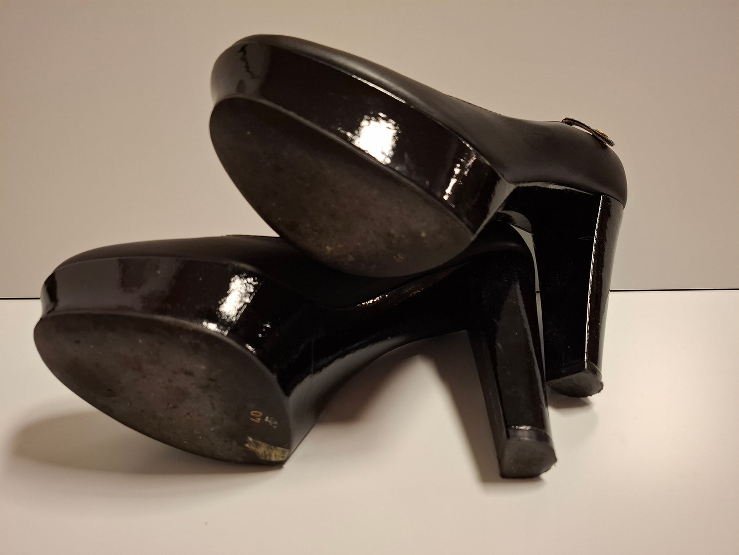 BB Platform Heels schwarz Gr. 40