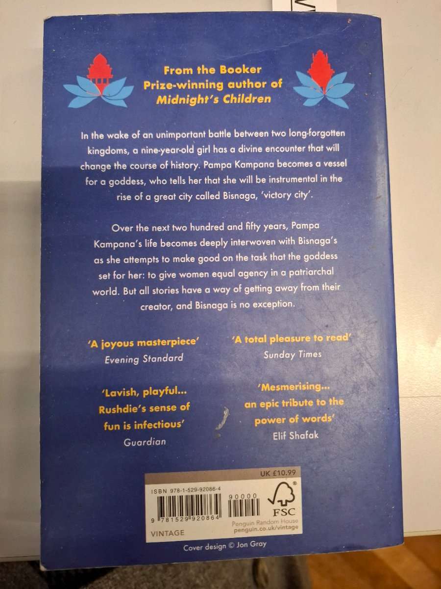 VICTORY CITY VON Salman Rushdie