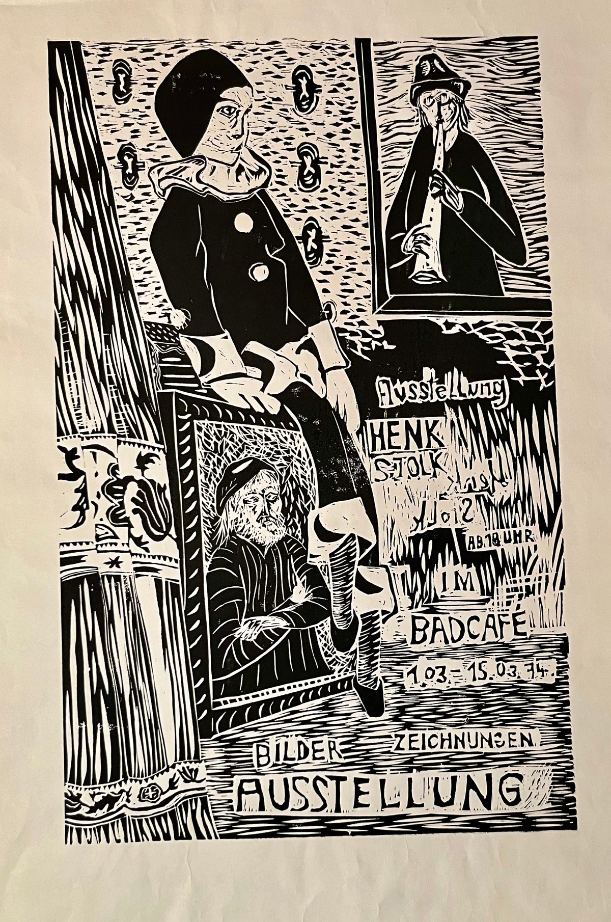 Henk Stolk, Ausstellung Original Plakat