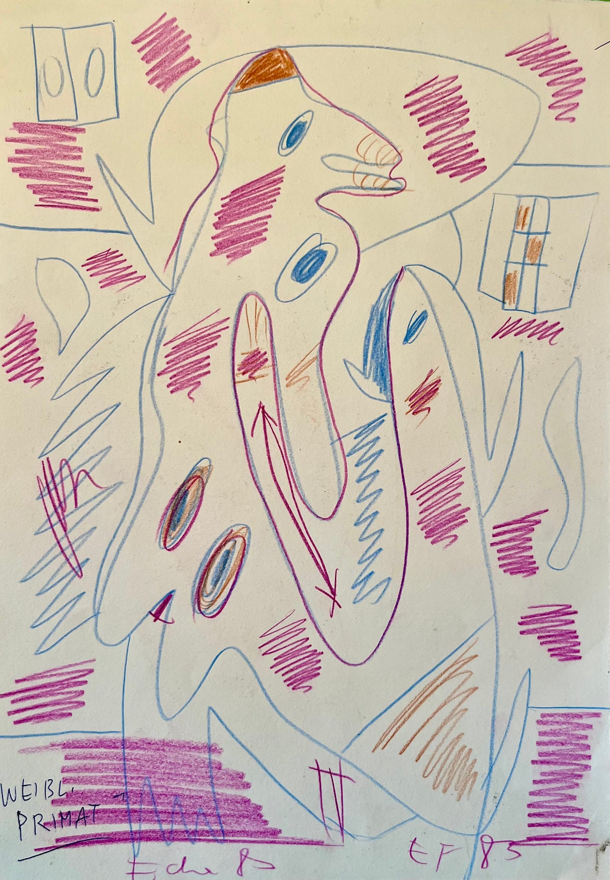 Franz Ecker – „Weiblicher Primat“ | Abstrakte Kunst