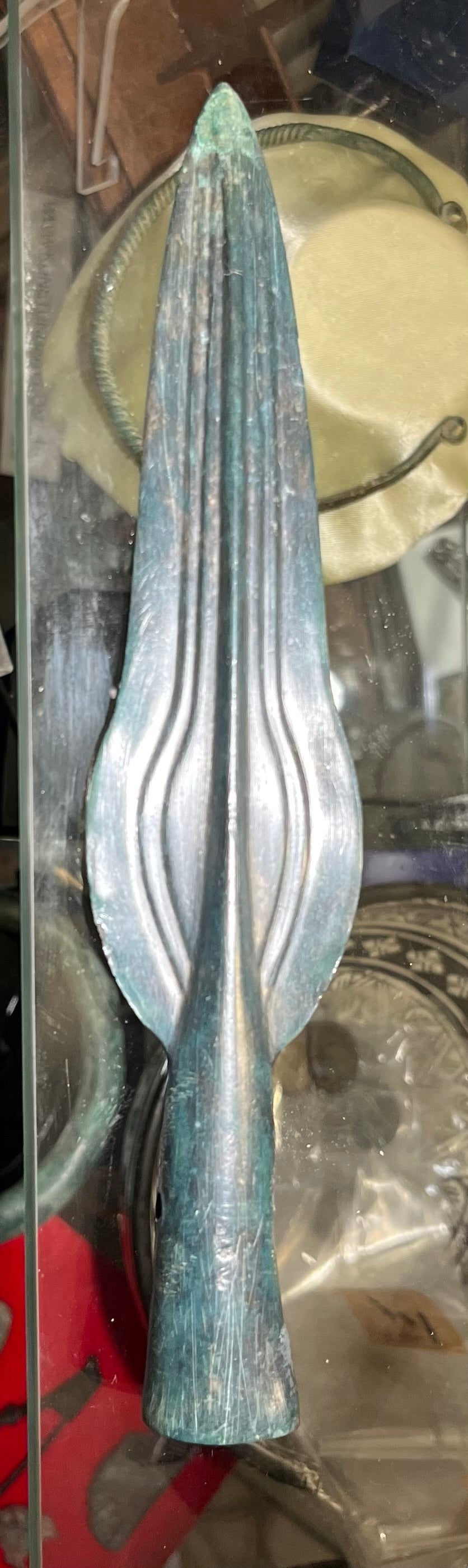 Große Bronzene Lanzenspitze – Urnenfelderzeit, ca. 1200–800 v. Chr.