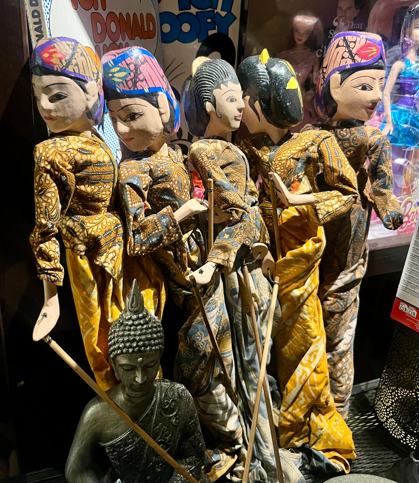 Lot 5 Vintage Puppen Indonesien