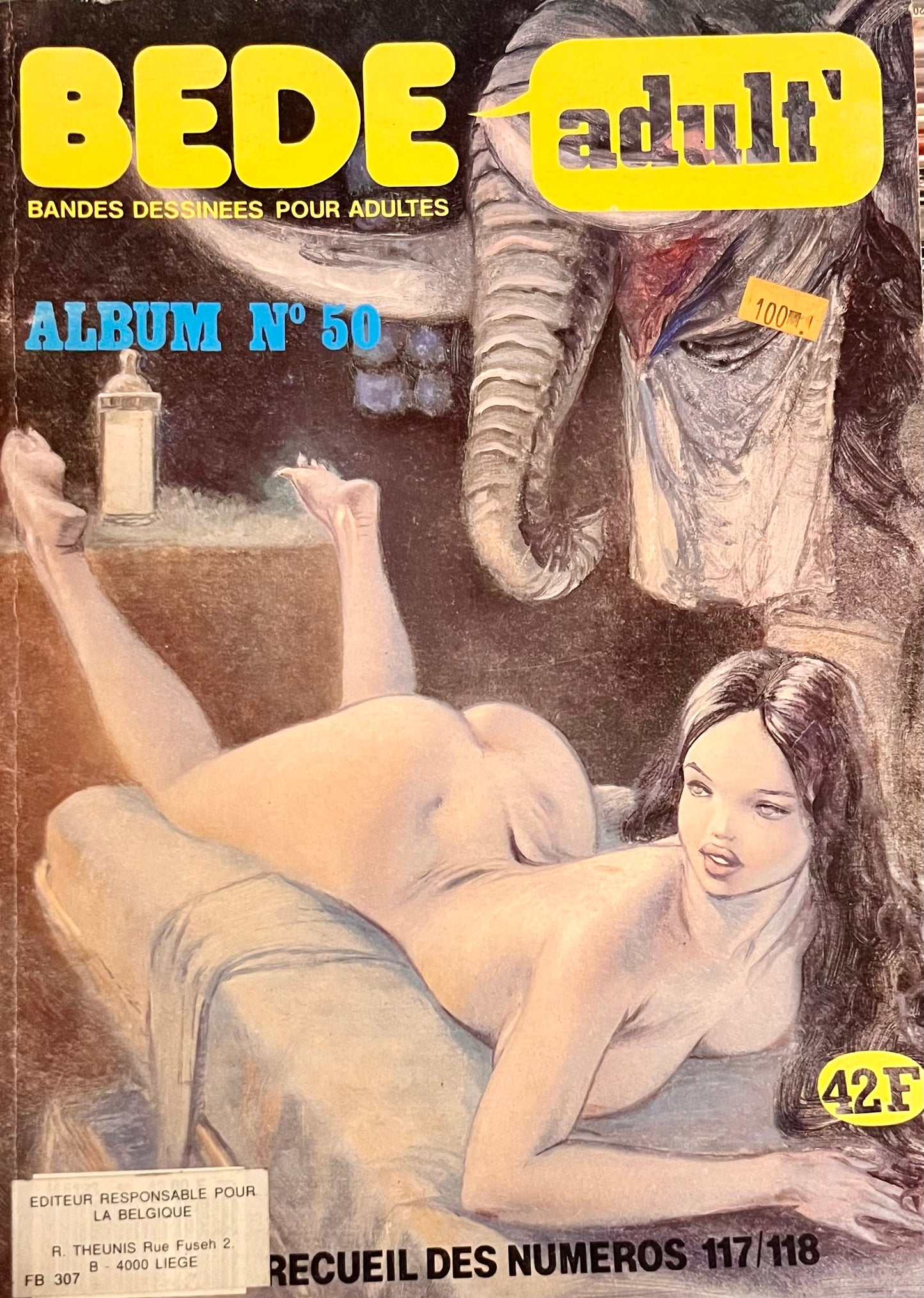 „Bédé Adult’“ (Album Nr. 50, Recueil des numéros 117/118)