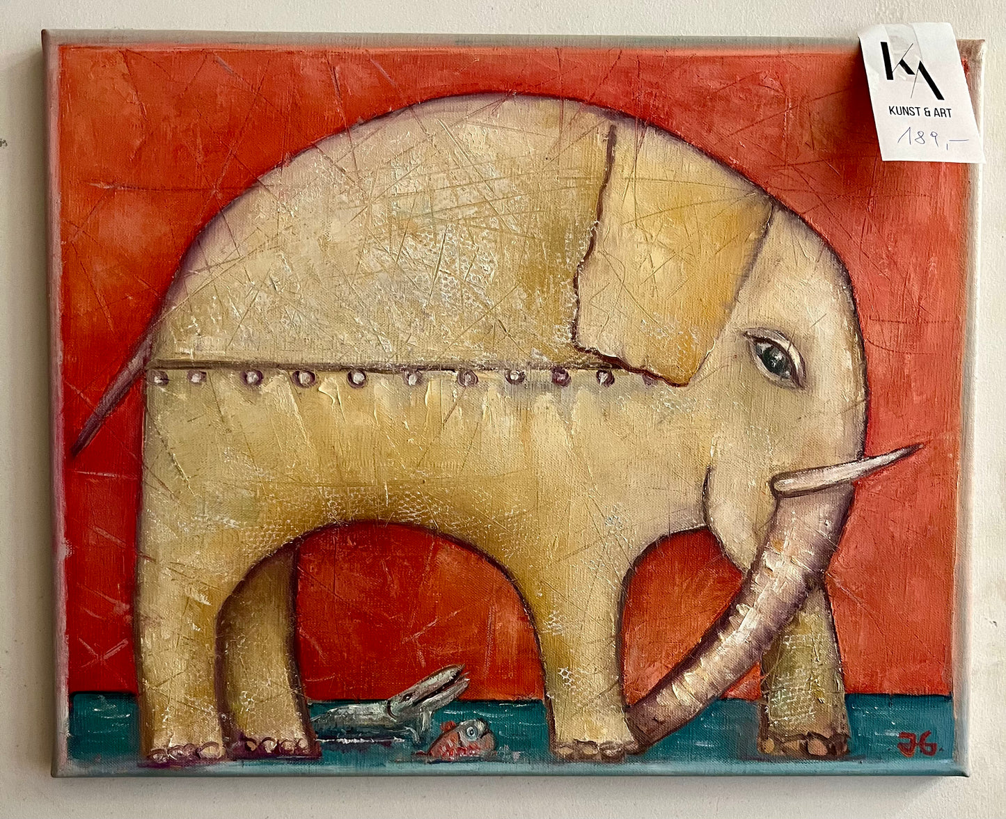 Elefant, Ukrainischer Künstler 2025