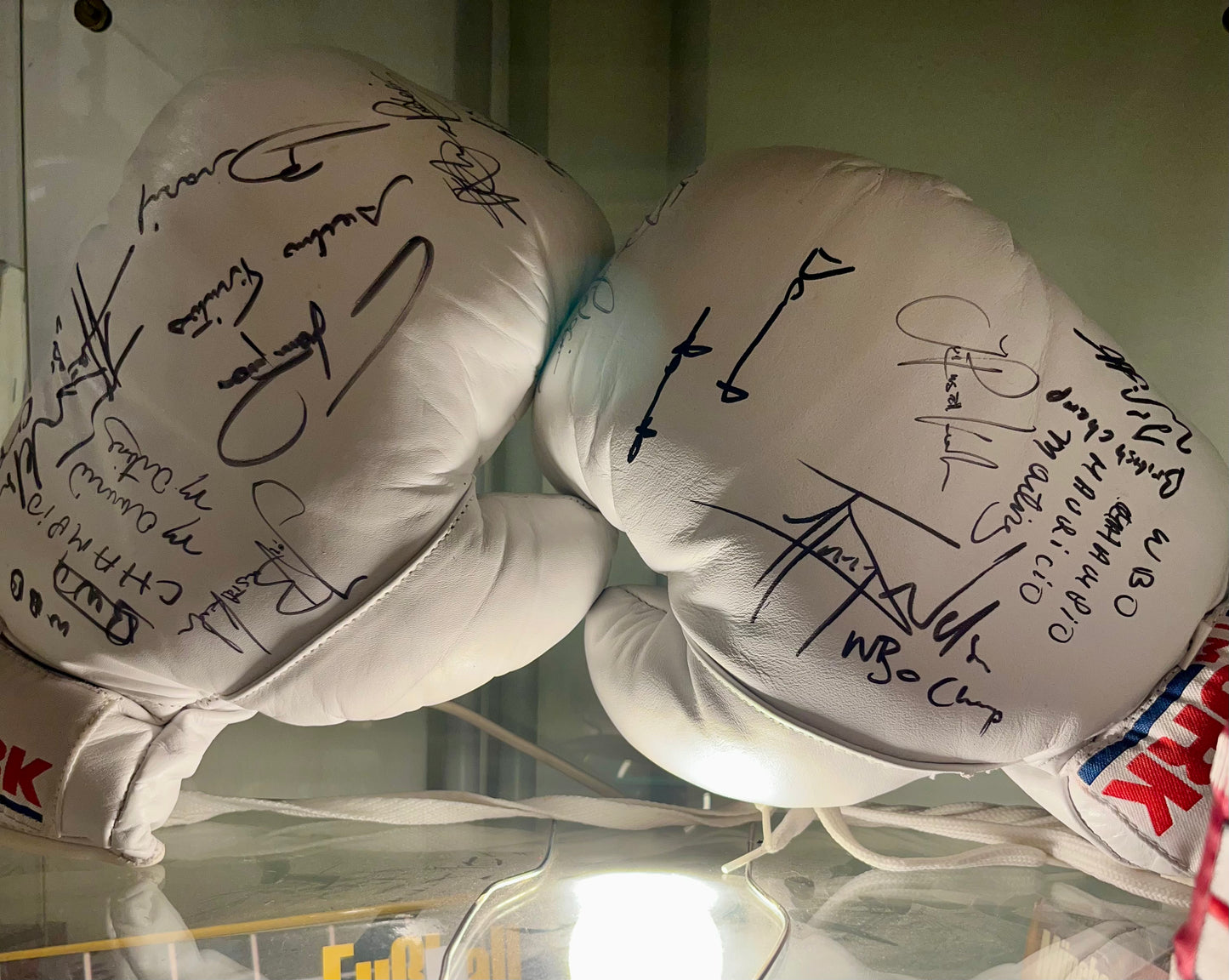 WBO Champions Unterschriften Sammlung