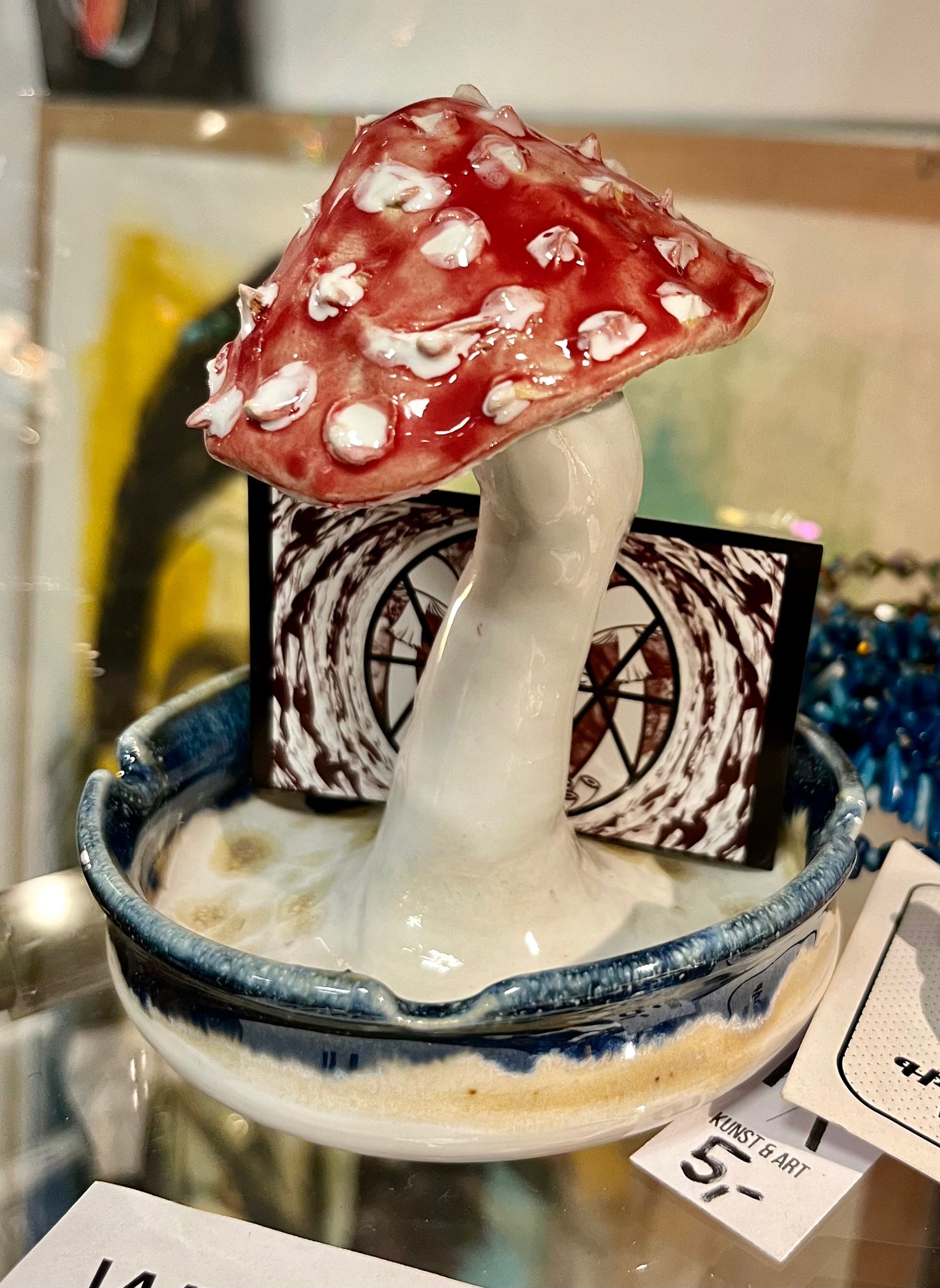 Anja Venclik, Keramik Aschenbecher Pilz