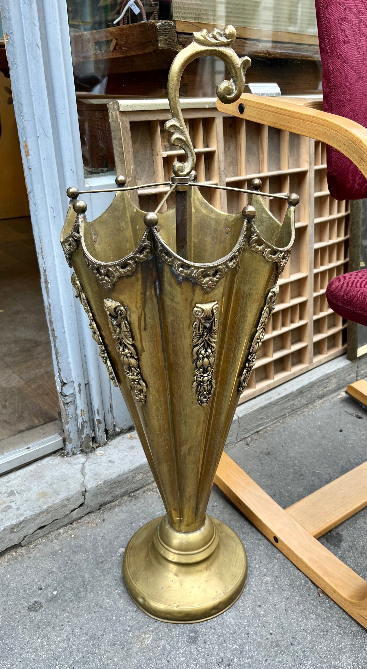 Vintage Messing Schirmständer