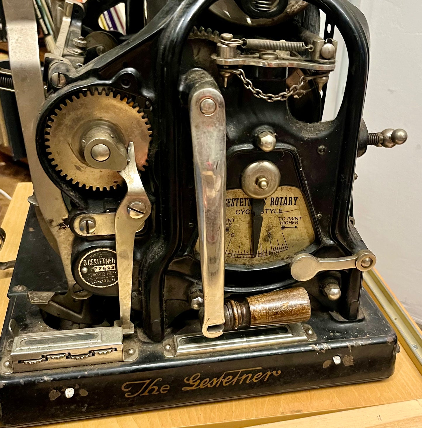 The Gestettner Kopiermaschine