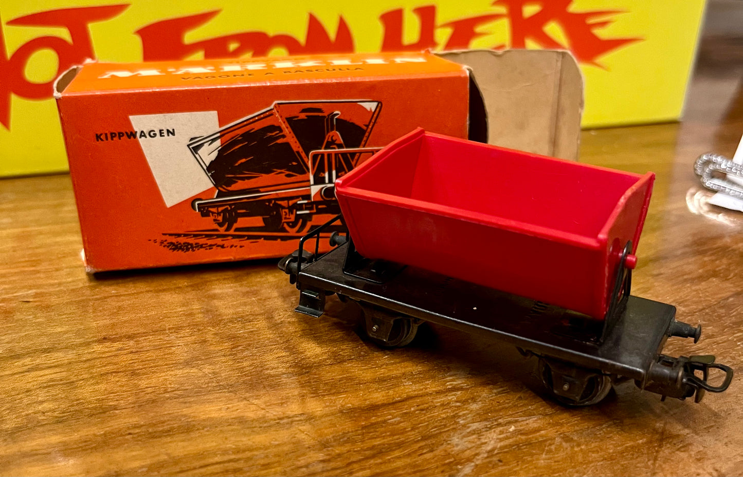 Märklin Kippwagen – Vintage Kipplore Spur H0 mit Originalverpackung