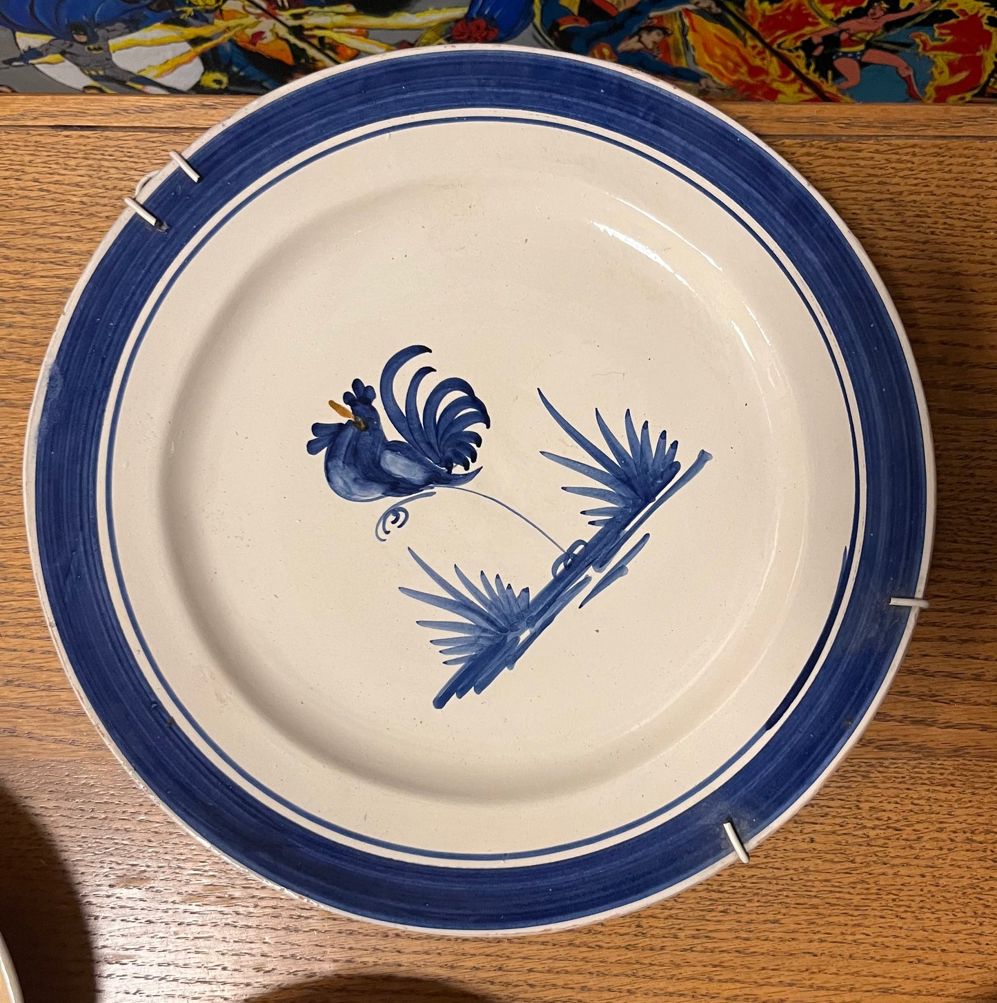 Vintage Zierteller Wand