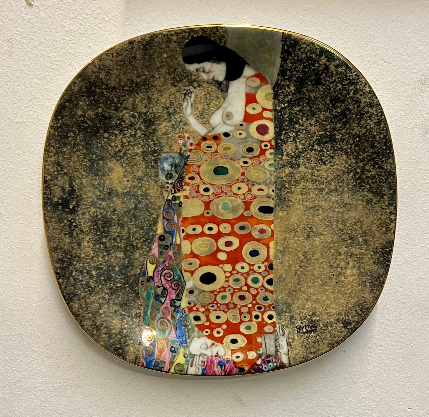 Lilien Porzellan Gustav Klimt “Die Hoffnung “