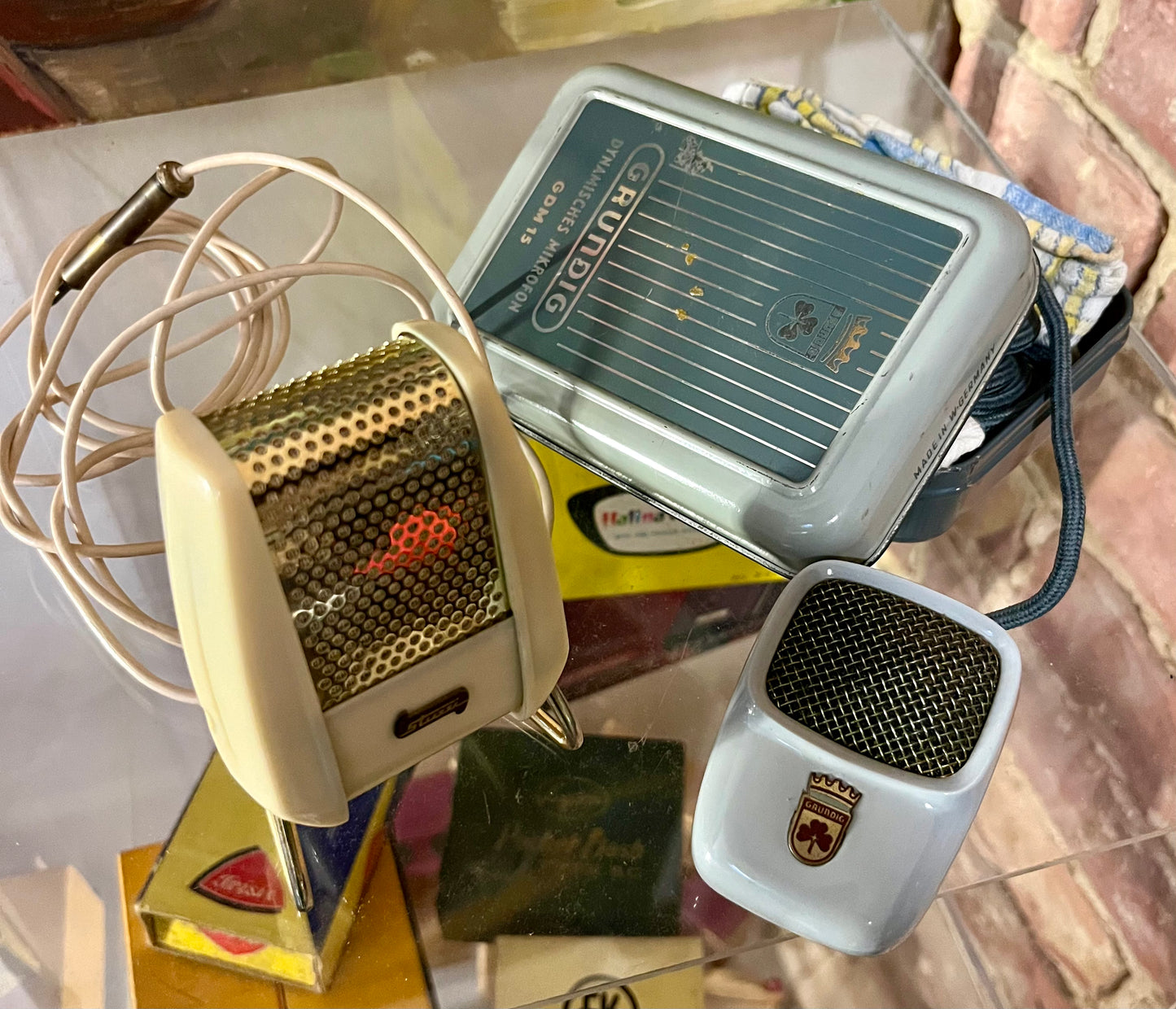 Lot 2 Vintage Mikrophone 50/60er