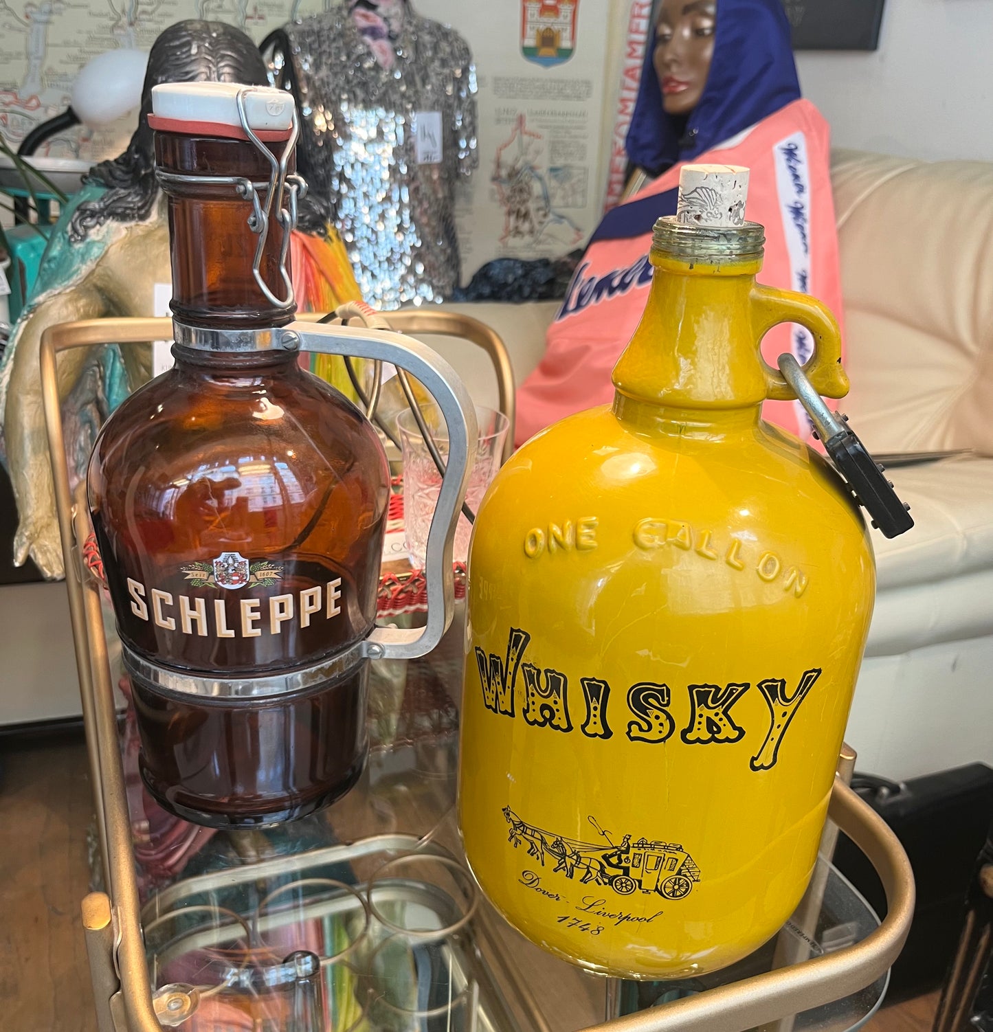 Lot 2 große Alk Krüge