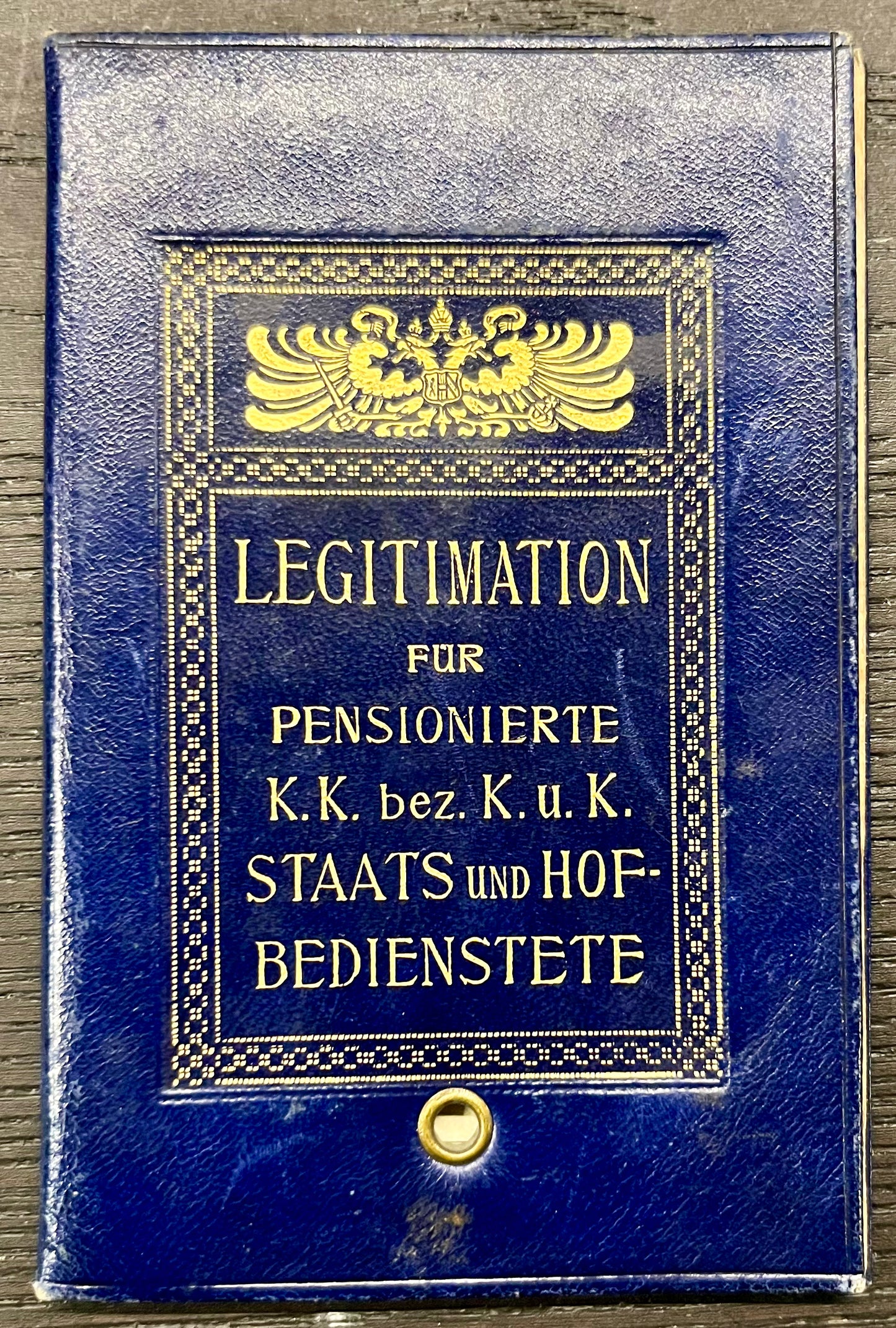 Ausweis K.K. Staatsbedienstete