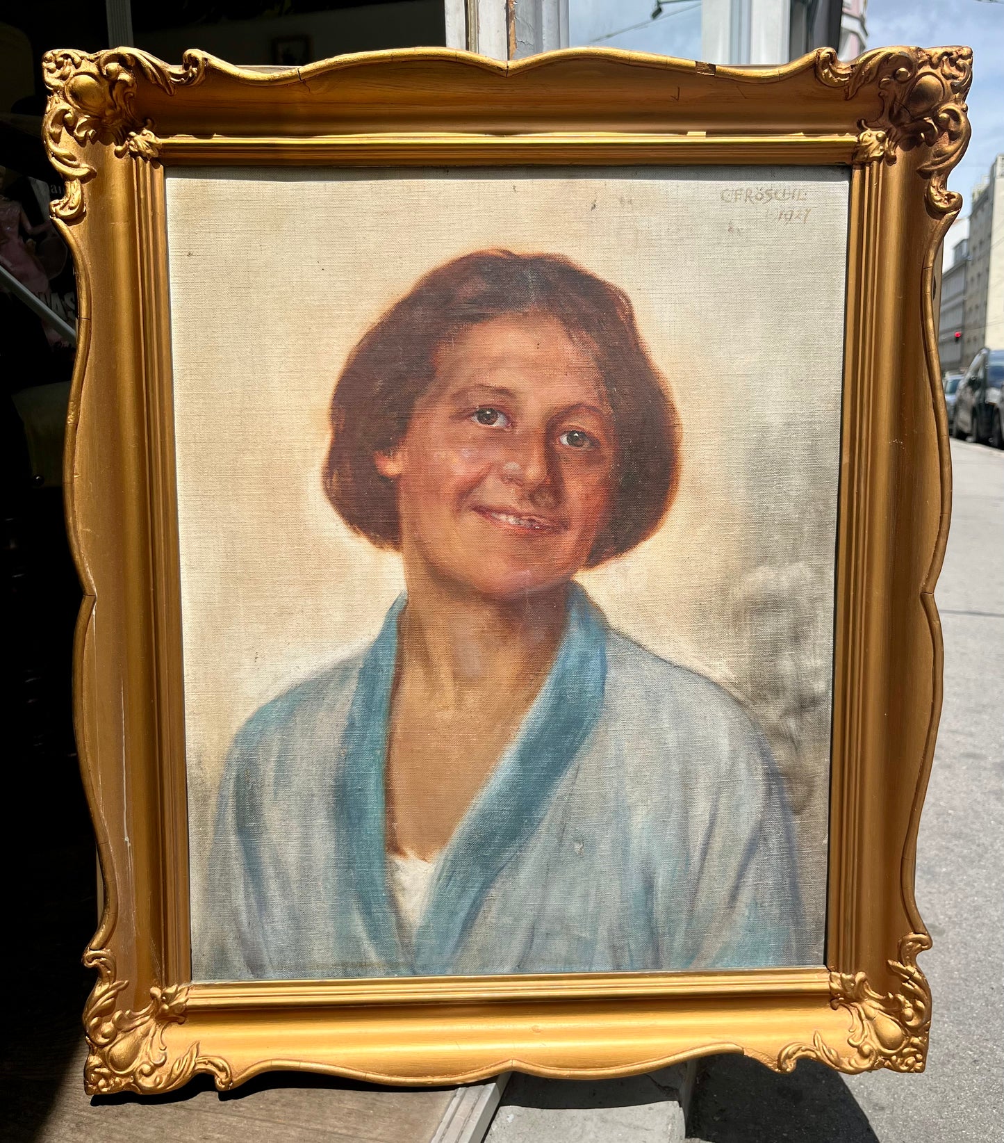 C. Fröschl, Damenportrait