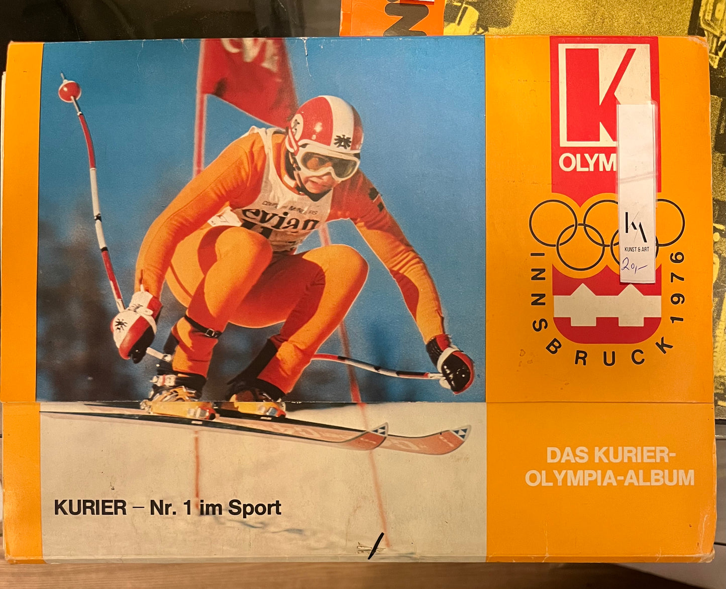 Original Olympia 1976 Innsbruck Kurier Sammelmappe