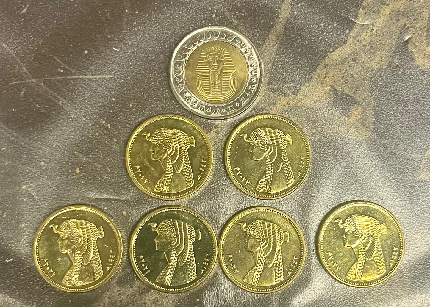 Lot Münzen Ägypten