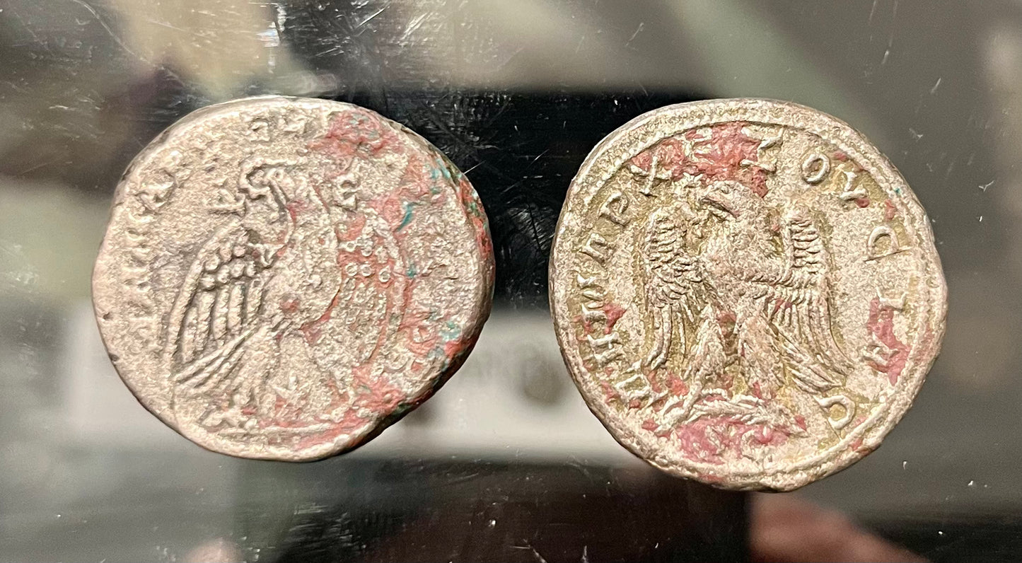 2 römische Münzen