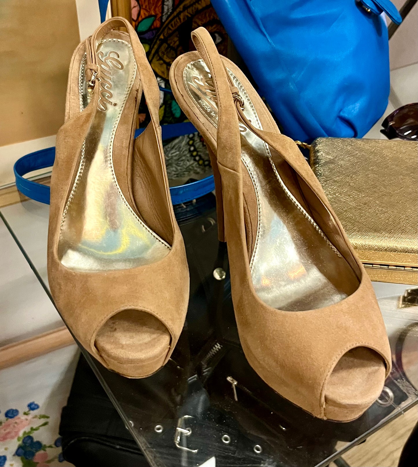 Vintage Gucci Stöckelschuhe Gr. 37,5