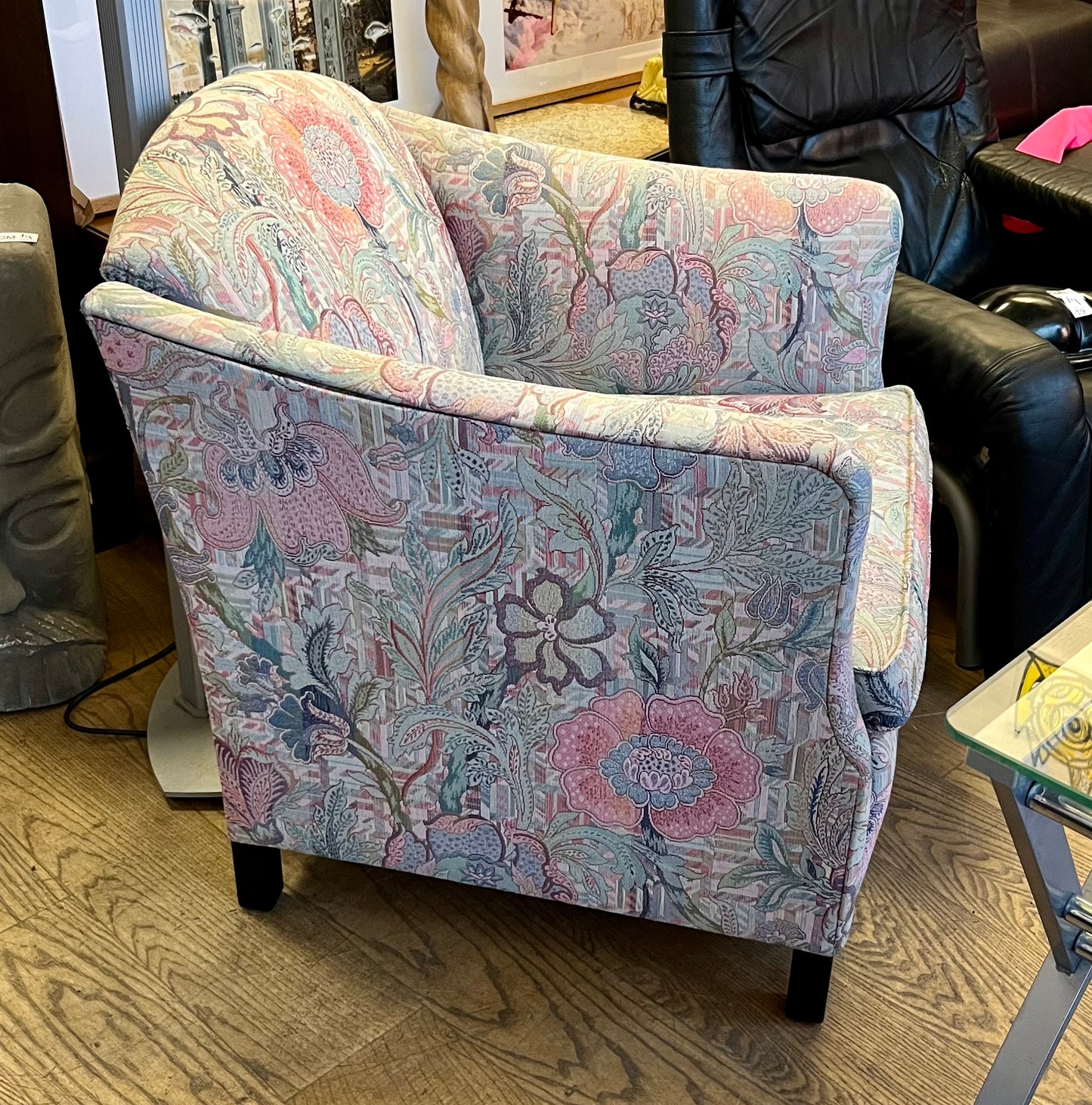 Vintage Wittmann Lounge Chair Floral