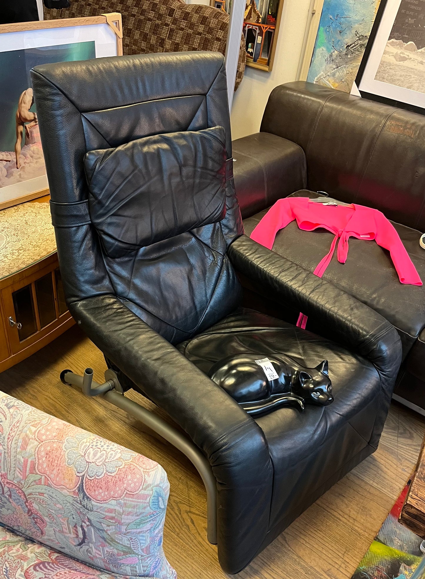 Vintage Relax Chair Black