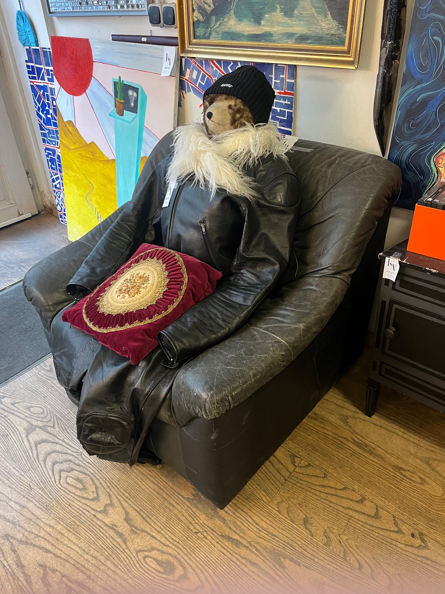 Vintage Leder Fauteuil