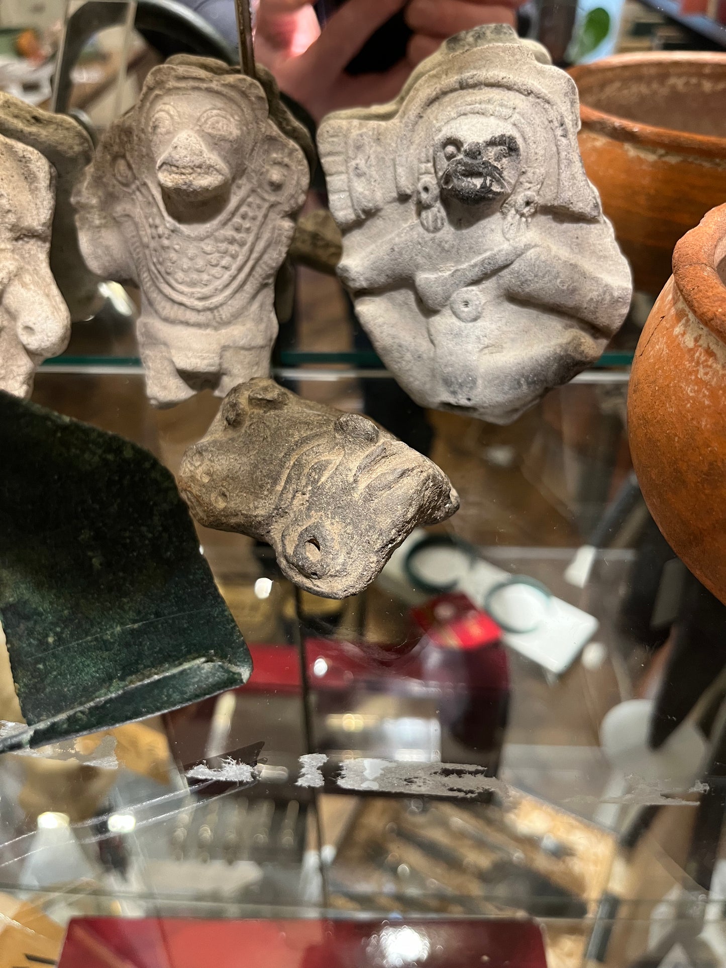 Fragment Terrakotta aus Südamerika