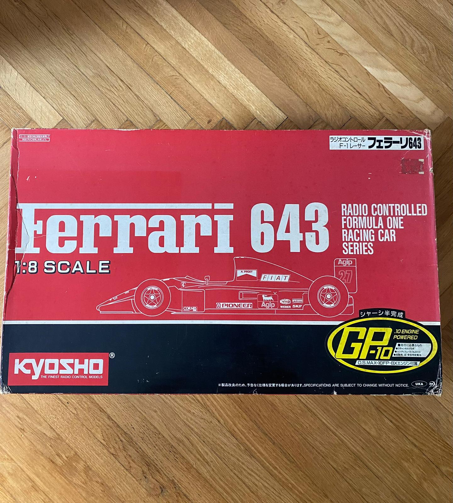1/8 Kyosho Ferrari 643 GP10 Nitro