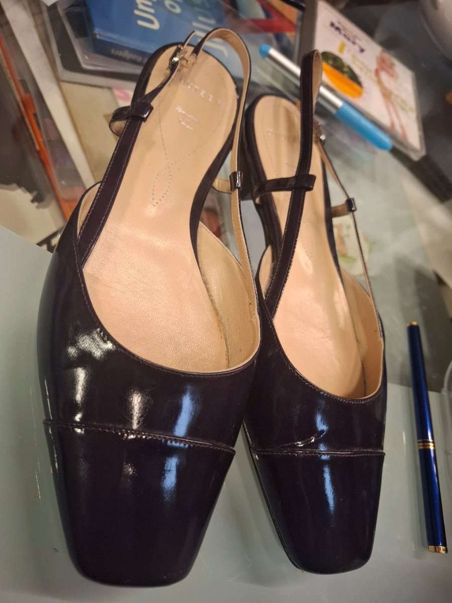 Handgefertigte Slingback-Ballerinas von Unützer Handmade in Venice