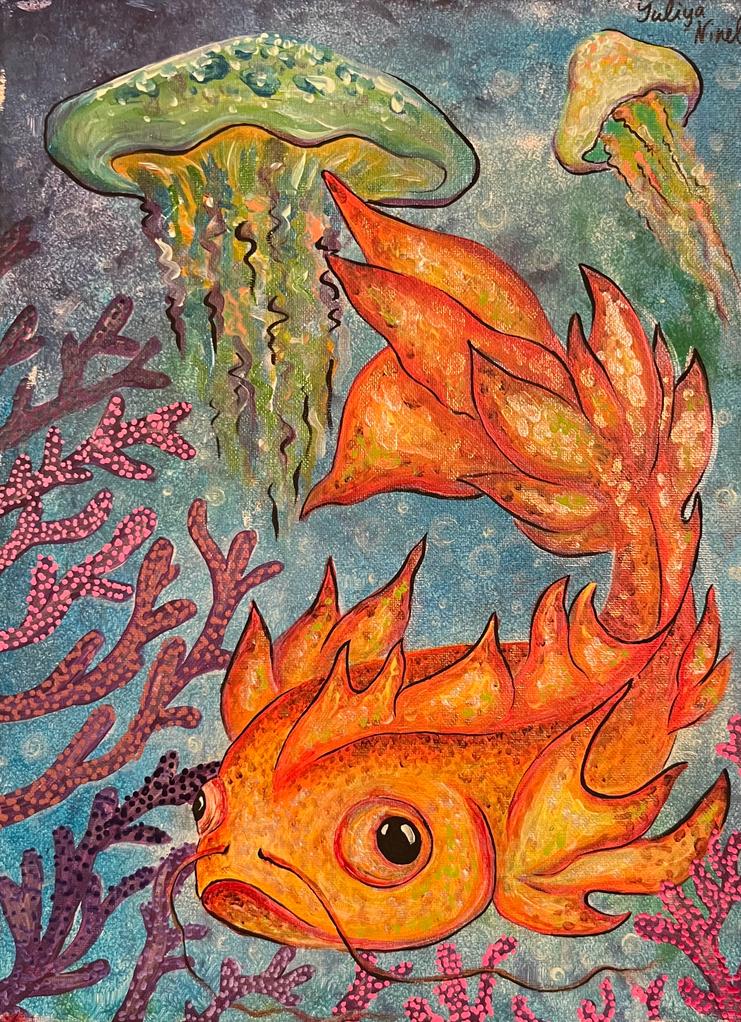 Wie mein Fisch, Yuliya Ninelly Wien 2022