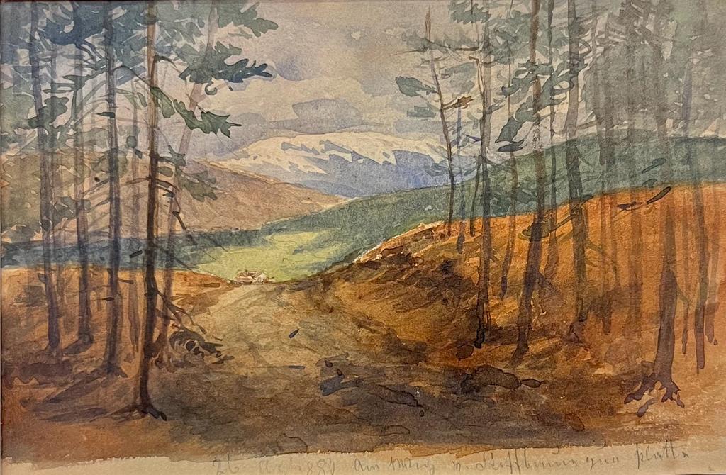 Der Spaziergang, barón de Magdeburgo 1883