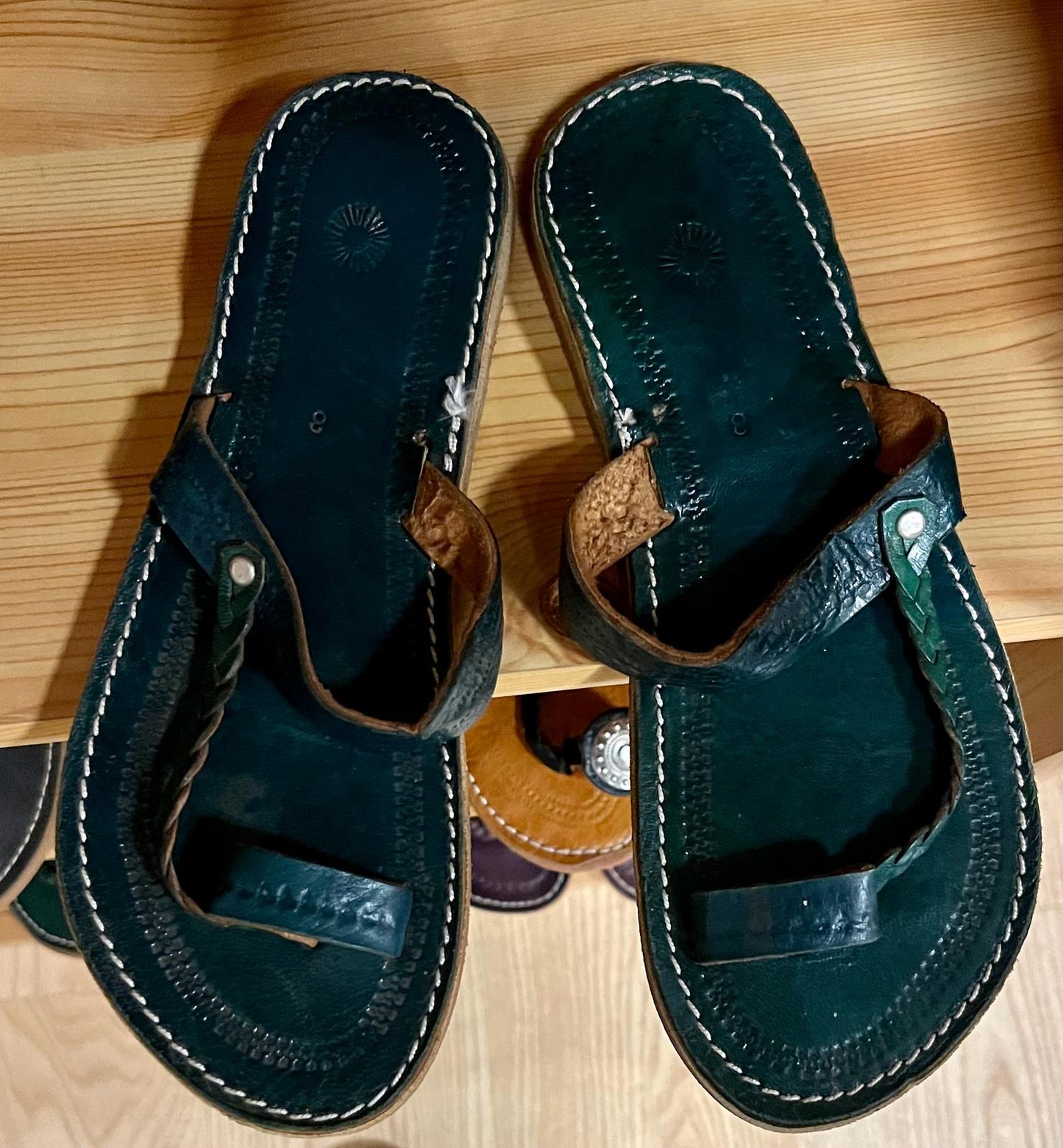 Handarbeit Marokko Sandalias