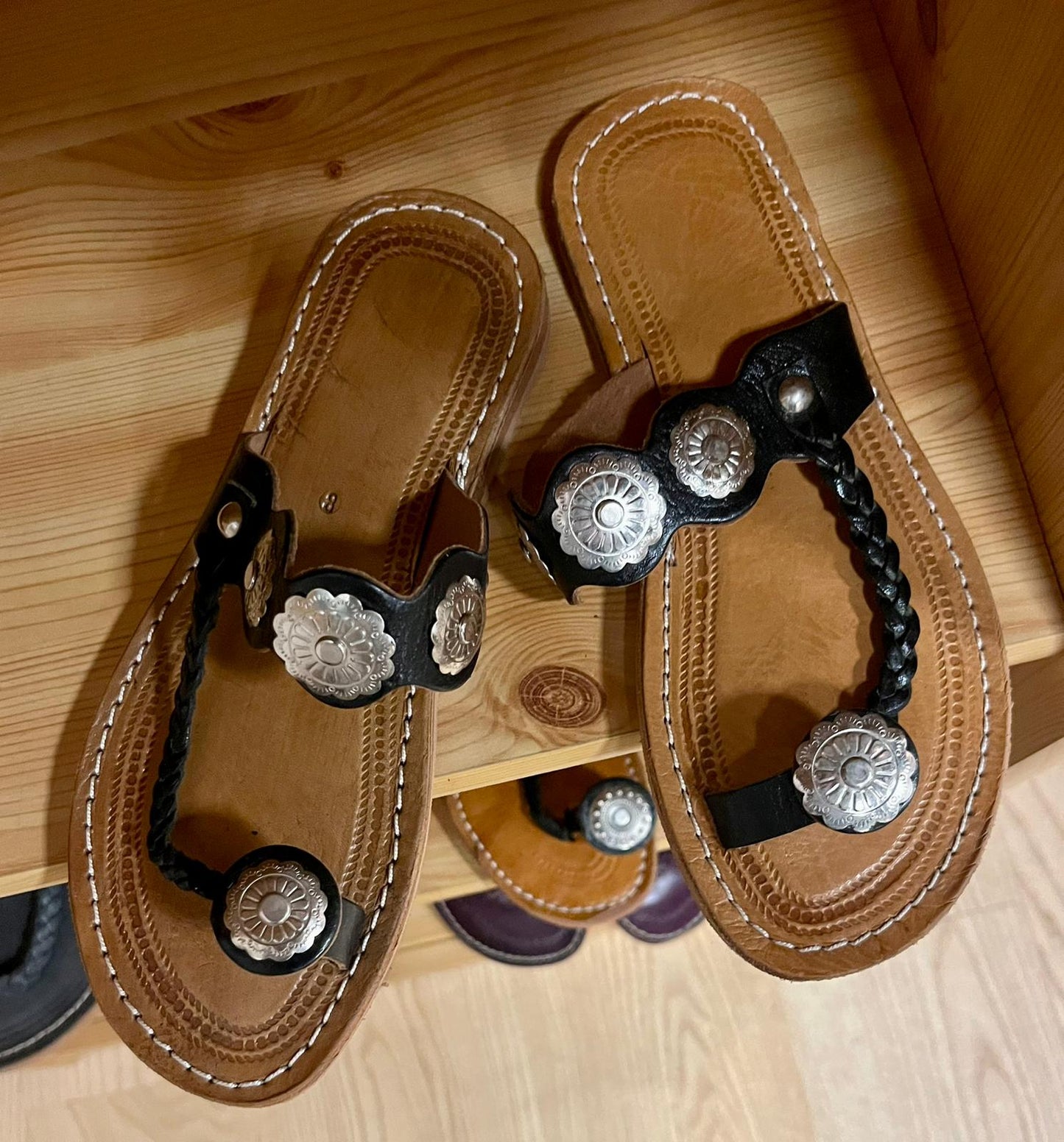 Handarbeit Marokko Sandalias