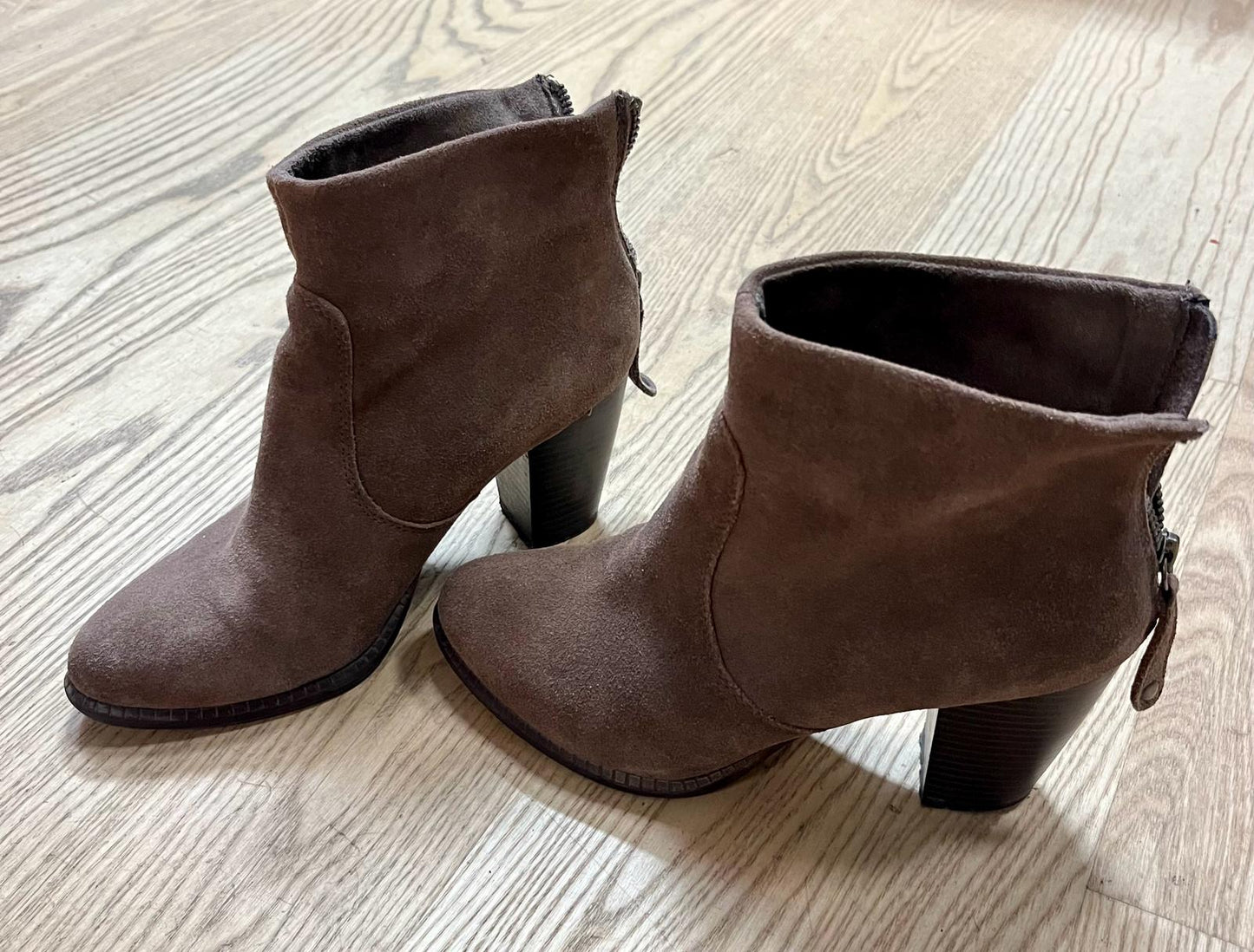 Paar Leder Stiefeletten von 5th Avenue Größe 37