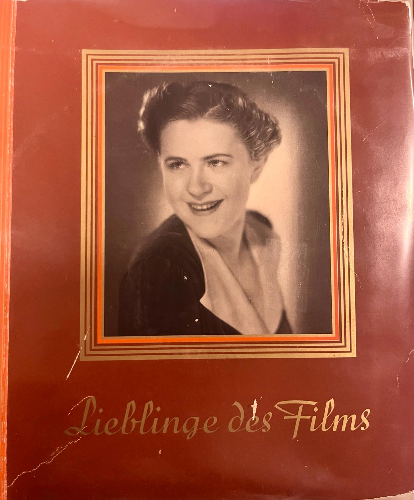 Vintage Buch Lieblinge des Films, Austria Tabakwerke 1955