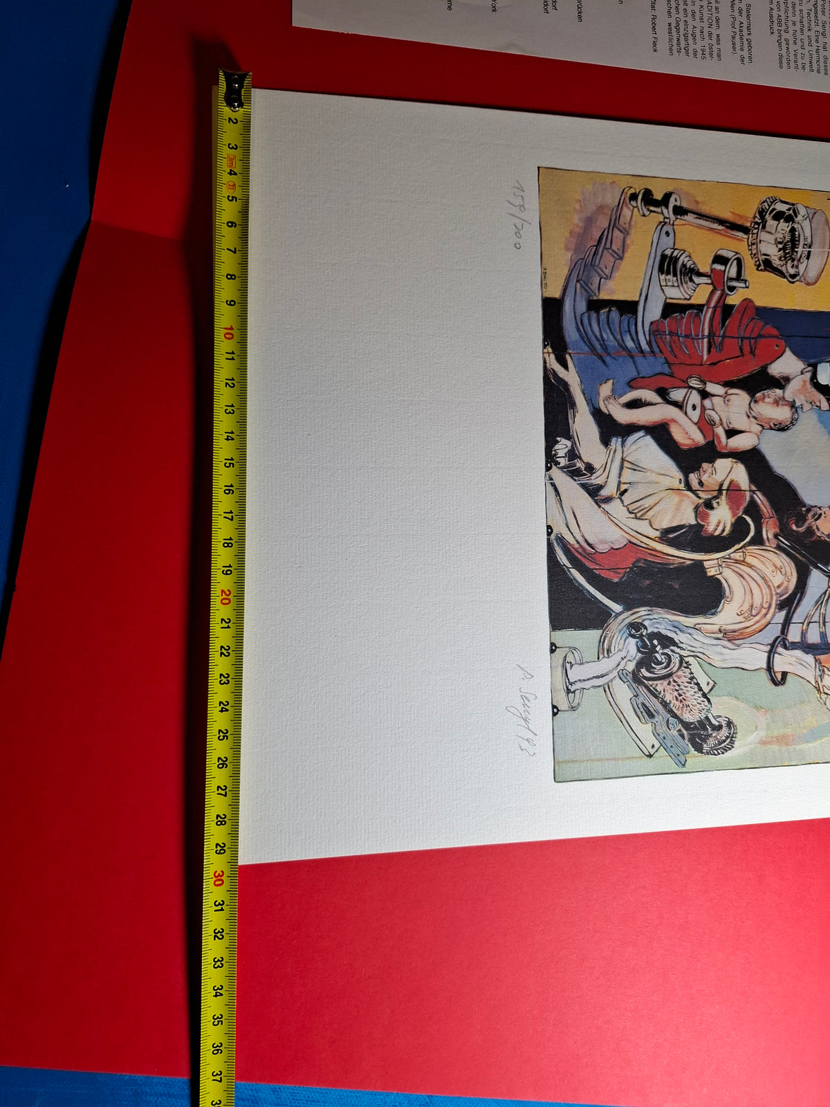 Peter Sengl : Lithographie
