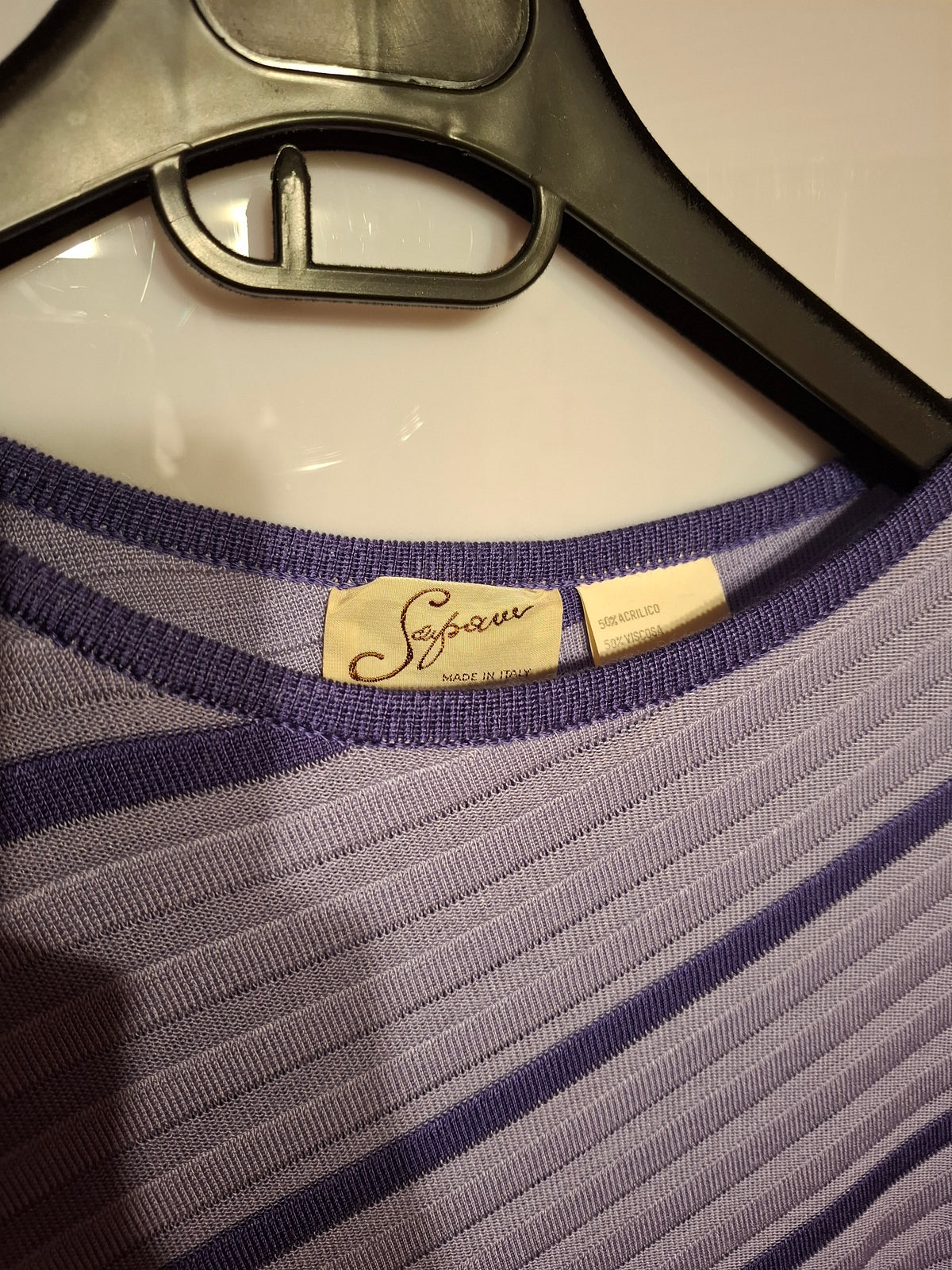 Retro purple dress