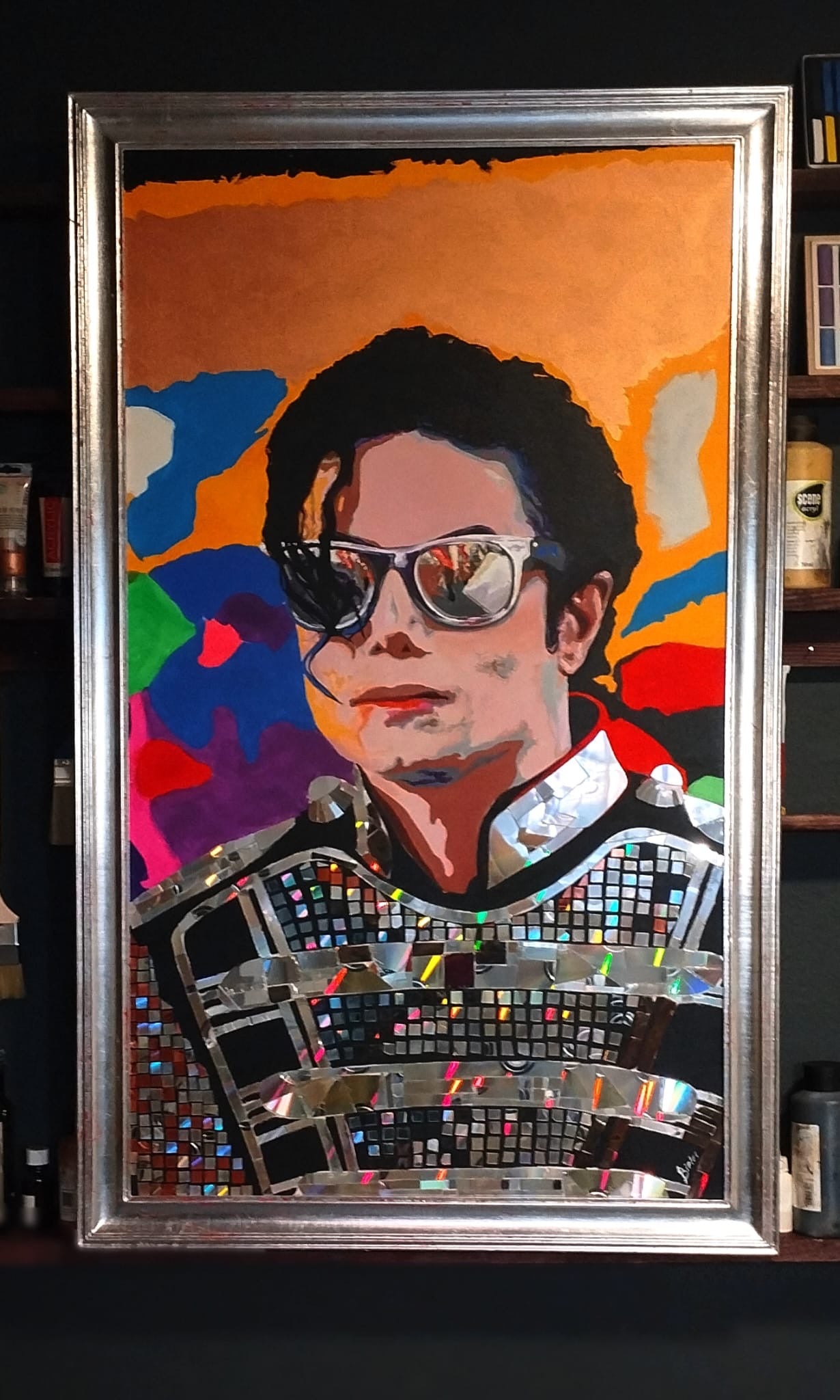 Acryl 133 mal 82 cm