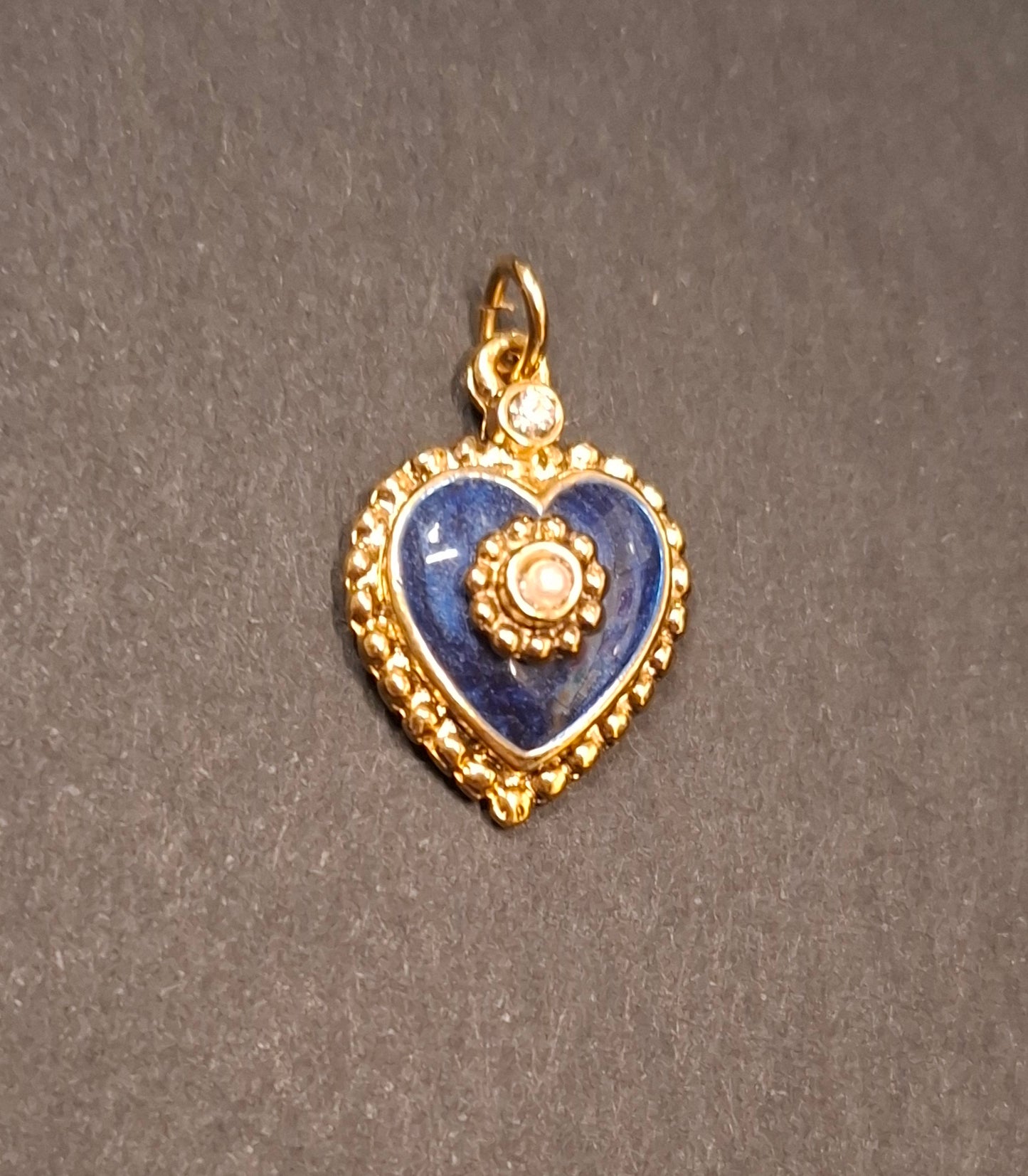 Emaliert Herzanhänger