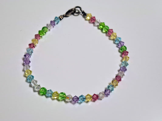 Buntes Swarovski -Armband