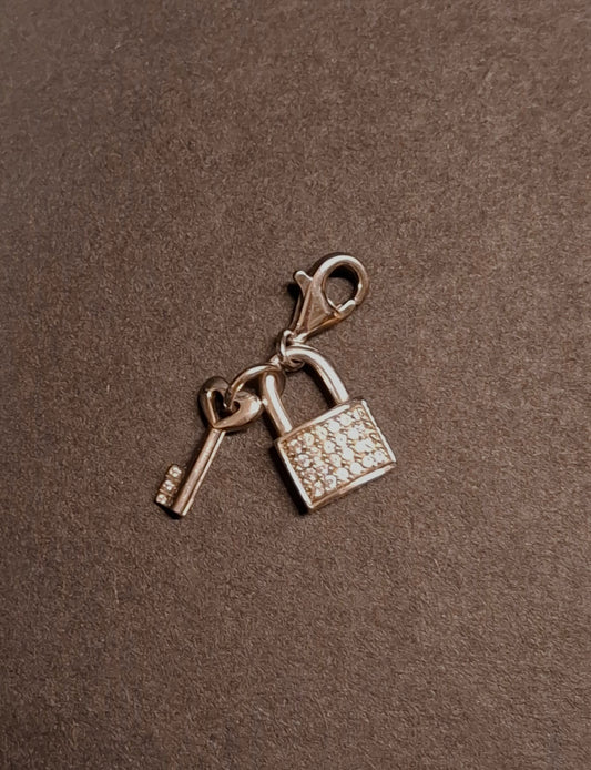 925 Silber Schloss und Schlüssel Charm von Esprit