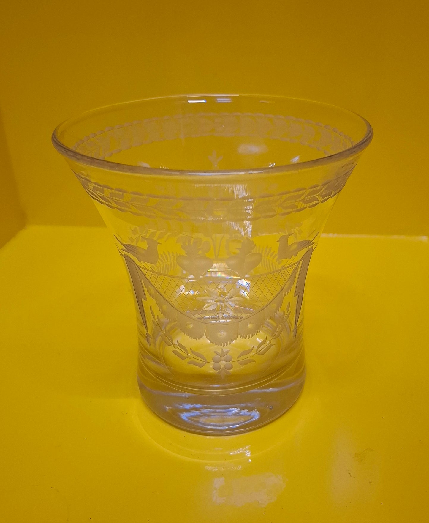 LOBMEYR Geschliffenes Glas Vase