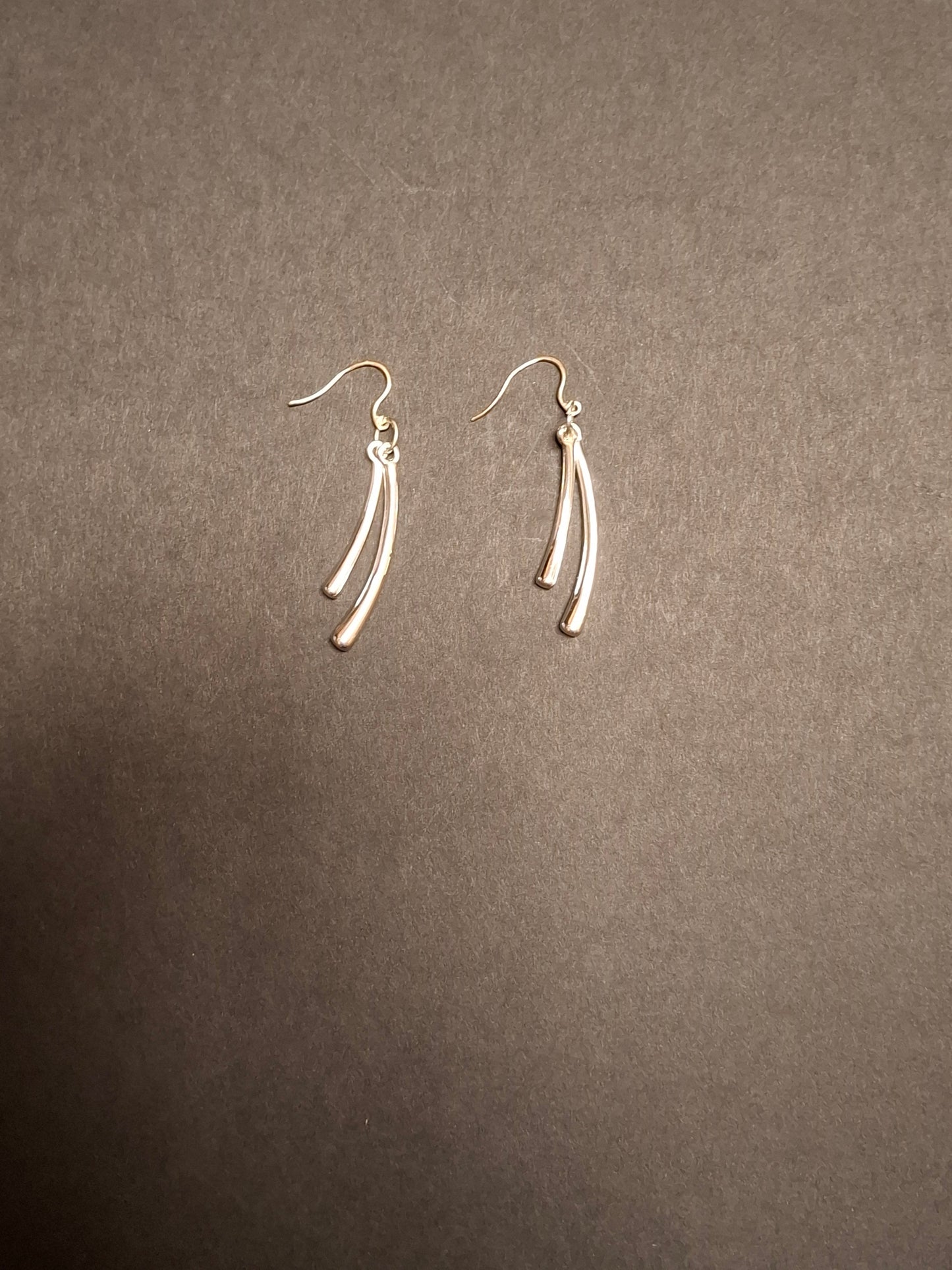 Versilberte Wunschohrringe