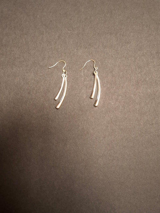 Versilberte Wunschohrringe